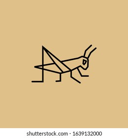 

Grasshopper Icon Vector From Nature Collection Thin Line 