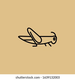 

Grasshopper Icon Vector From Nature Collection Thin Line 