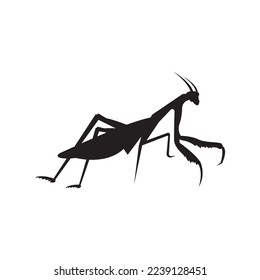 Grasshopper Logo Template vector icon illustration design