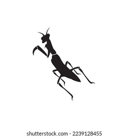 Grasshopper Logo Template vector icon illustration design
