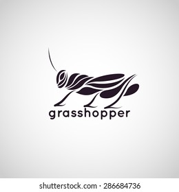 grasshopper logo vector