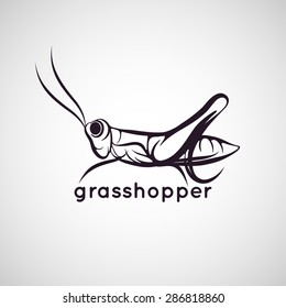 grasshopper logo vector