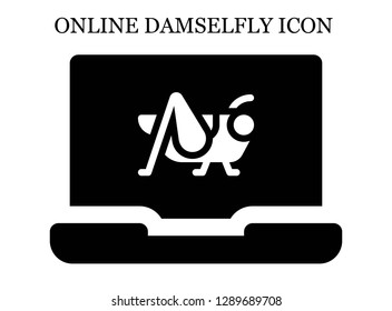 Grasshopper search icon. Editable Grasshopper search icon for web or mobile.