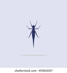 grasshoppers silhouette