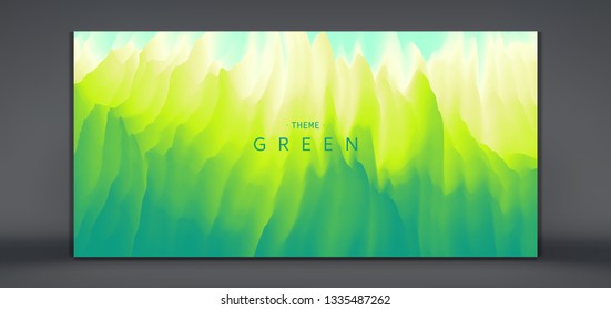 Grassland background. Vector illustration of a green grass.