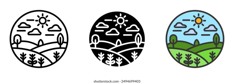 The Grassland icon represents open, grassy areas that are home to various plants and animals. It symbolizes natural ecosystems and the beauty of wide-open spaces.