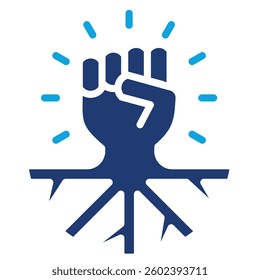 Grassroots Icon Element For Design