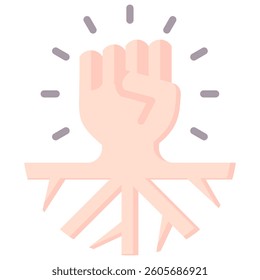Grassroots Icon Element For Design