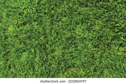 Grassy Camouflage - Nahtloser Hintergrund - Vektorgrafik-Miliz-Textur