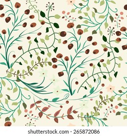 Grassy ornate pattern