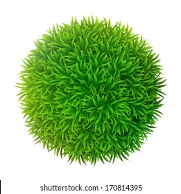 Grassy sphere