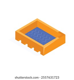 A grate system for water drainage in construction areas