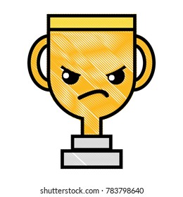 grated angry and cute cup prize kawaii