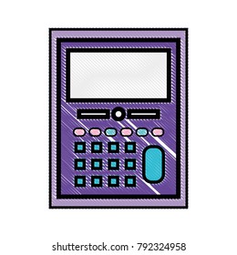 grated calculator object school education design