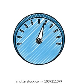 grated circle wall clock classic object