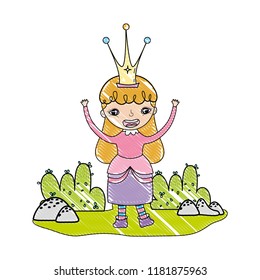 grated funny girl queen costume with crown