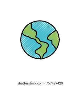 grated global earth planet geography with ocean