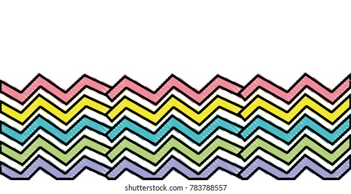 grated nature rainbow in the sky background design