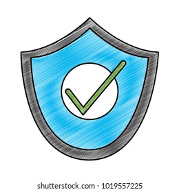 grated shield security and protection object to defense