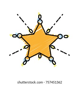 grated shiny star merry chritsmas decoration