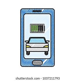grated smartphone with car and battery power charge