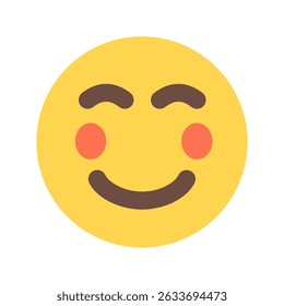 Grateful face illustration for apps websites and digital content