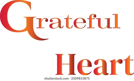 Grateful Heart Camiseta de diseño creativo con presupuesto especial