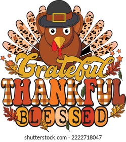 Grateful Thankful Blessed Thanksgiving Quotes