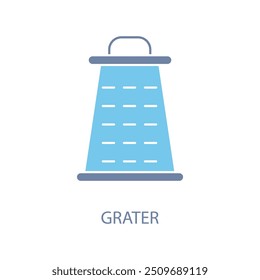 Symbol für eine größere Konzeptlinie. Einfache Elementgrafik. Design von Symbolen mit einem größeren Konzept.