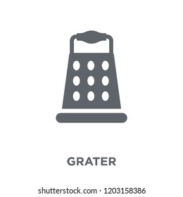 Grater icon. Grater design concept from  collection. Simple element vector illustration on white background.