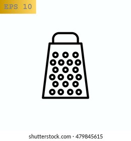 Grater Icon Flat.