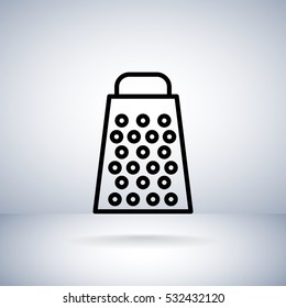Grater Icon Flat.