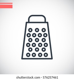 Grater Icon Flat.