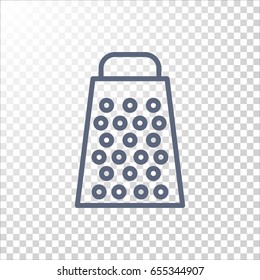 Grater Icon Flat.