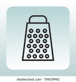 Grater Icon Flat.