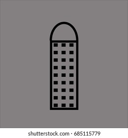 grater icon flat design