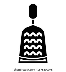 grater icon glyph vector design