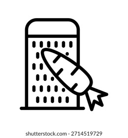 Vektordesign-Vorlage für Reibe-Symbol-Abbildung