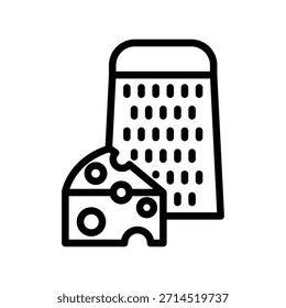 Vektordesign-Vorlage für Reibe-Symbol-Abbildung
