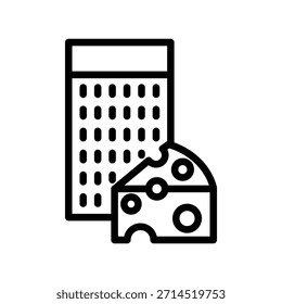Grater icon illustration vector design template