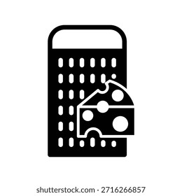 Plantilla de diseño de Vector de ilustración de icono de rallador