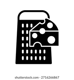 Plantilla de diseño de Vector de ilustración de icono de rallador