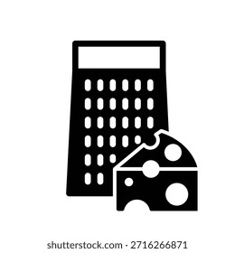 Plantilla de diseño de Vector de ilustración de icono de rallador