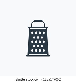 Grater icon isolated on clean background. Grater icon concept drawing icon in modern style. Vector illustration for your web mobile logo app UI design.