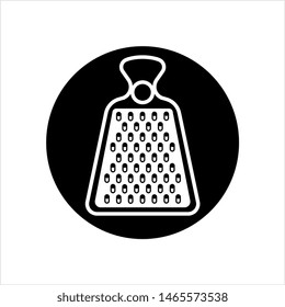 Grater Icon, Kitchen Grater Icon Vector Art Illustration