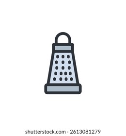 Grater icon. Grater Symbol sign for mobile concept and web design. Vector icon, Logo illustration, Vector graphics