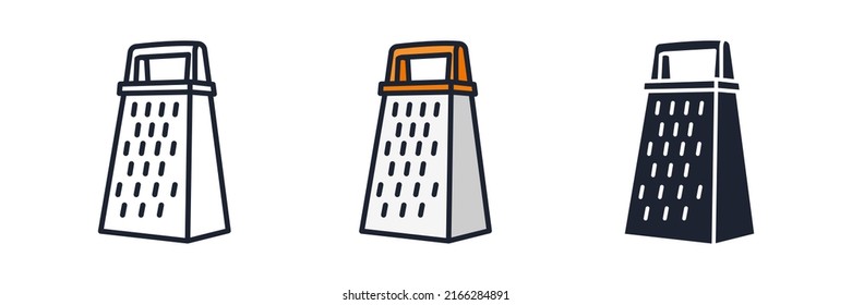 grater icon symbol template for graphic and web design collection logo vector illustration