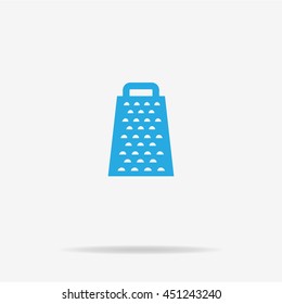 Grater icon. Vector concept illustration for design.