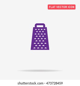Grater icon. Vector concept illustration for design.
