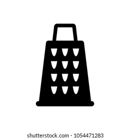 grater icon, vector illustration